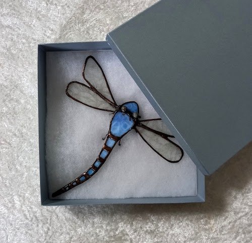 cornflower blue dragonfly